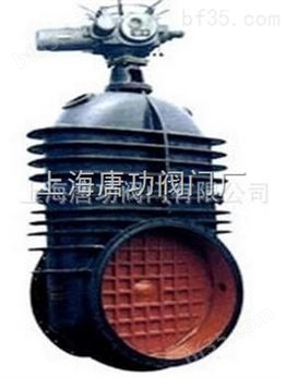 上海唐功生产Z945X-10型铸铁电动暗杆软密封闸阀 电动软密封闸阀