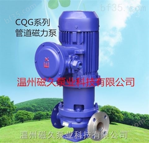 CQG40-160L管道泵磁力泵厂家