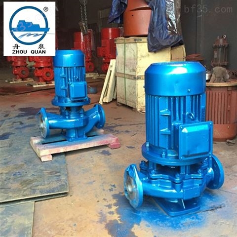 供应ISG32-160I管道泵价格,立式循环管道泵,清水离心泵